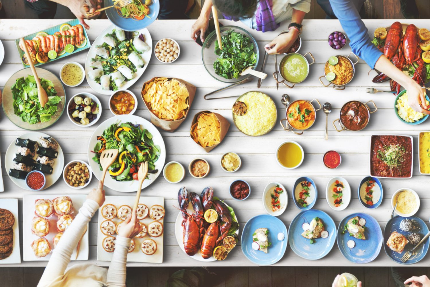 Food Festive Restaurant Party Unity Concept